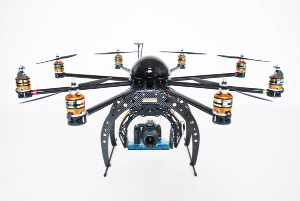 SkyJib-8 - Ready for RED!  RTF, Droidworx, AV200, Photohigher